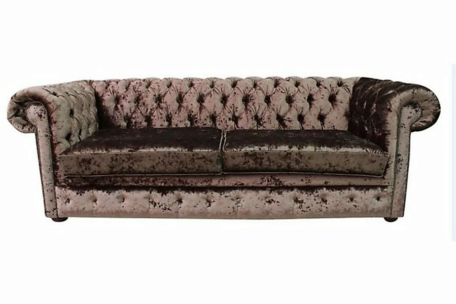JVmoebel Sofa Braune Chesterfield Couch luxus Polstermöbel Wohnzimmer, Made günstig online kaufen