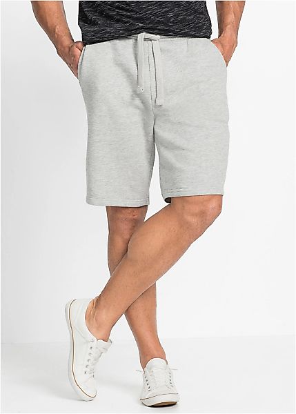 bonprix Sweatbermudas elastischer Bund und seitlichen Einstecktaschen günstig online kaufen