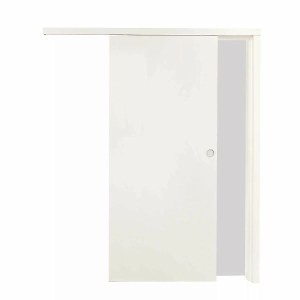 Holz-Schiebetür Dekor Weiß Dekor (GA24) 90,5 cm x 200,8 cm günstig online kaufen