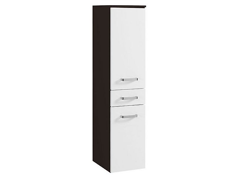 Midischrank 30 Bologna von Held Möbel Weiß Hgl / Graphit günstig online kaufen