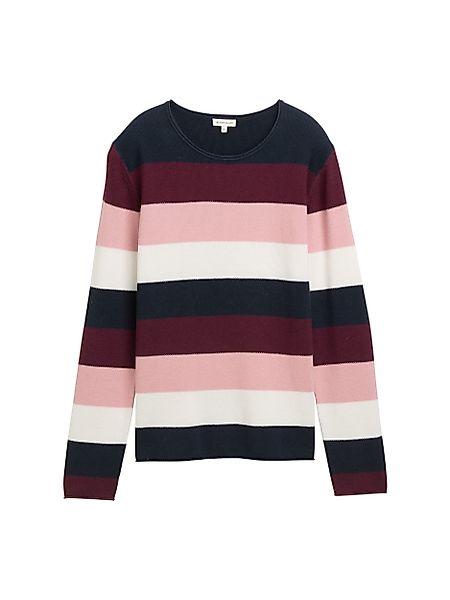 TOM TAILOR Denim Longpullover Knit structured günstig online kaufen