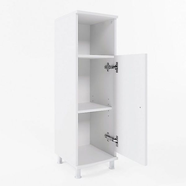 Vicco Midischrank Fynn Weiß 30 x 95 cm günstig online kaufen