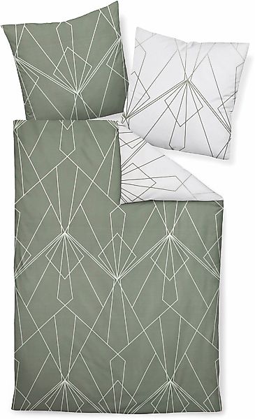 Janine Wendebettwäsche »J. D. 87054« 3 Stk. tlg. Bettwäsche aus Baumwolle m günstig online kaufen