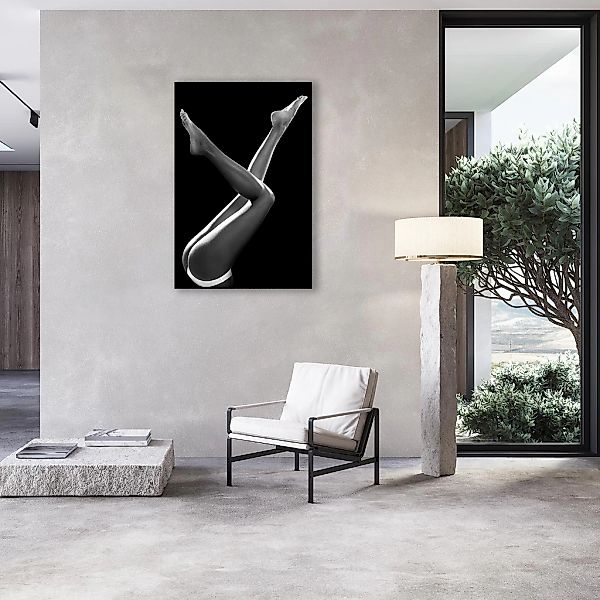 queence Alu-Dibond-Druck "Verführerische Frauenbeine" Bilder von Frauen  Er günstig online kaufen