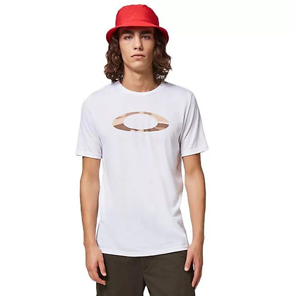 Oakley Apparel O-bold Ellipse Kurzärmeliges T-shirt L White / Safari Camo günstig online kaufen
