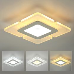 WILGOON Deckenleuchte 18W LED Deckenleuchte, Quadra günstig online kaufen
