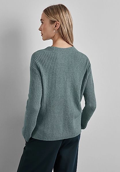 STREET ONE Strickpullover, Rundhalsausschnitt günstig online kaufen