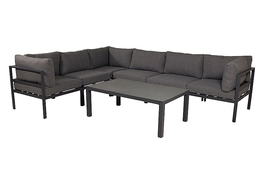 ebuy24 Gartentisch Copacabana Couchtisch schwarzes Glas. günstig online kaufen