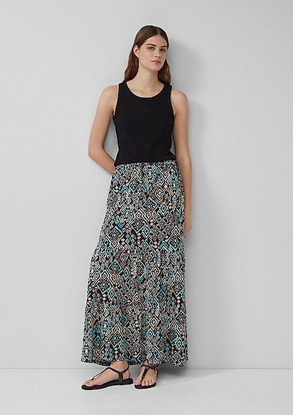 s.Oliver Maxirock Rock Maxi-Stufenrock aus Jersey günstig online kaufen