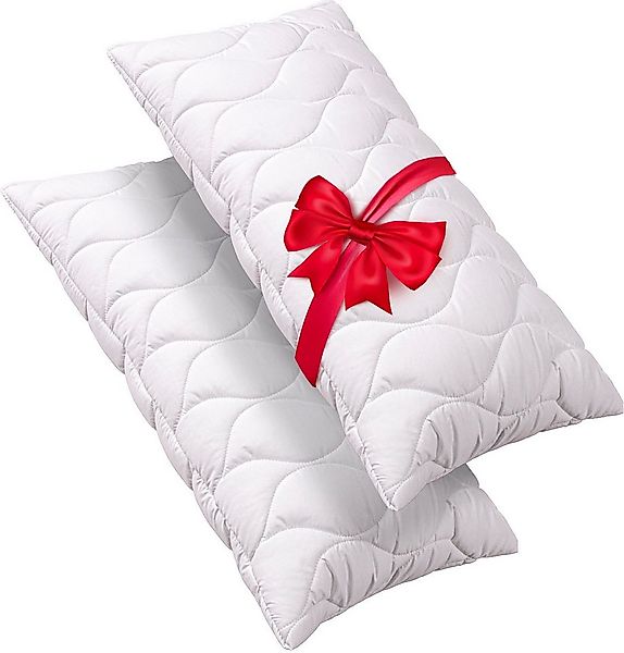 John Cotton Microfaserkissen 2für1, Kopfkissen, ein Kissen gratis, 40x80 cm günstig online kaufen