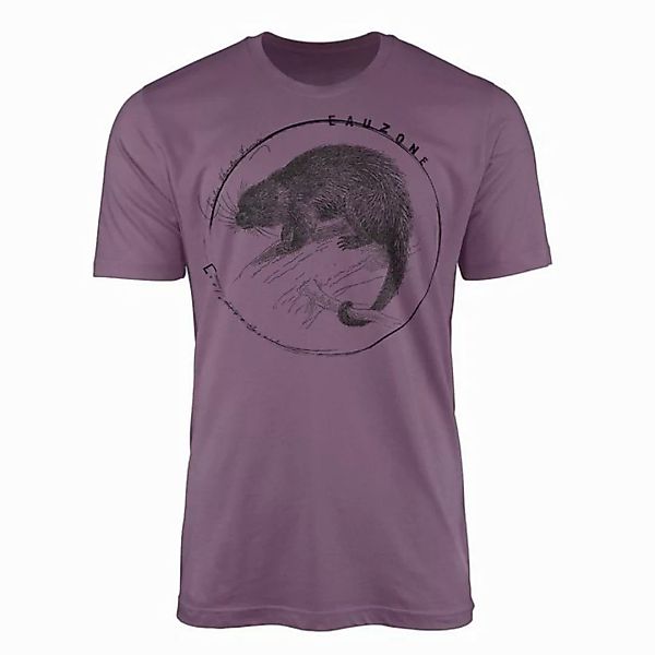 Sinus Art T-Shirt Evolution Herren T-Shirt Stachelschwein günstig online kaufen