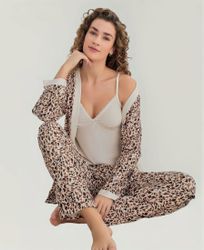 fashionshowcase Pyjama Damen 3-teilig Set - günstig online kaufen