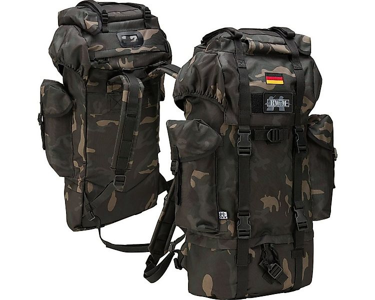 BWuM Daypack BWuM Bundeswehr Kampfrucksack 65L + Patch & Flagge günstig online kaufen