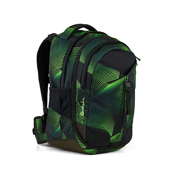 Satch Schulranzen Schulrucksack-Set MATCH Seismic Green günstig online kaufen