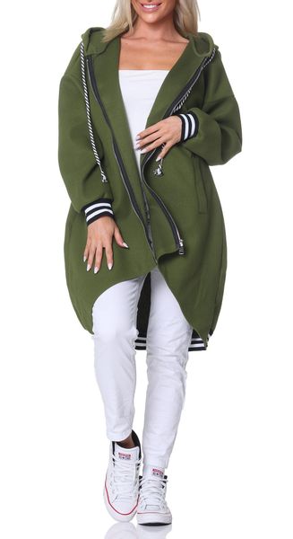 simaranda Kapuzennickijacke Damen Sweatjacke 5410 38-44 günstig online kaufen
