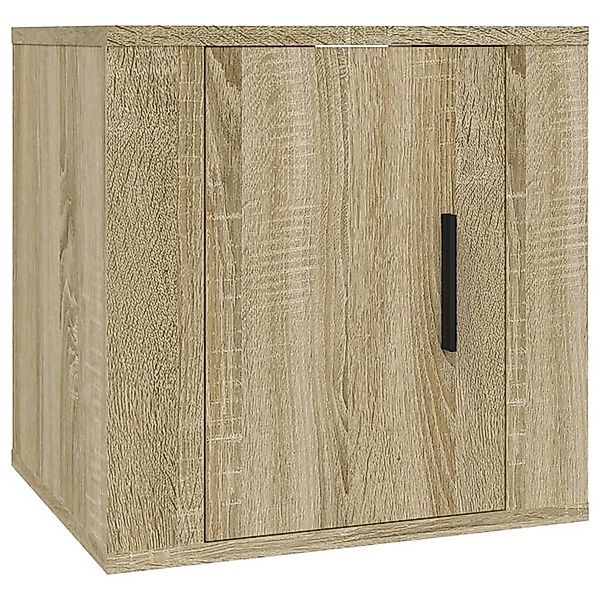 vidaXL TV-Wand TV-Wandschrank Sonoma-Eiche 40x34,5x40 cm, günstig online kaufen