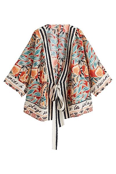 Next Blusenkimono Sommerliches Wickeloberteil mit Ärmeln (1-tlg) günstig online kaufen