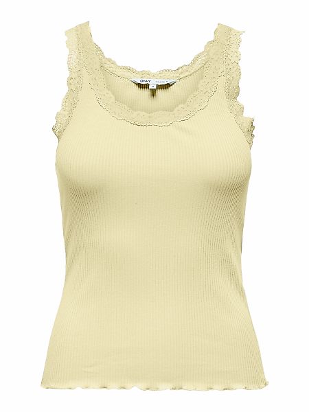 ONLY Tanktop "ONLSARA – Tanktop mit Spitzendetail am Ausschnitt", regular f günstig online kaufen