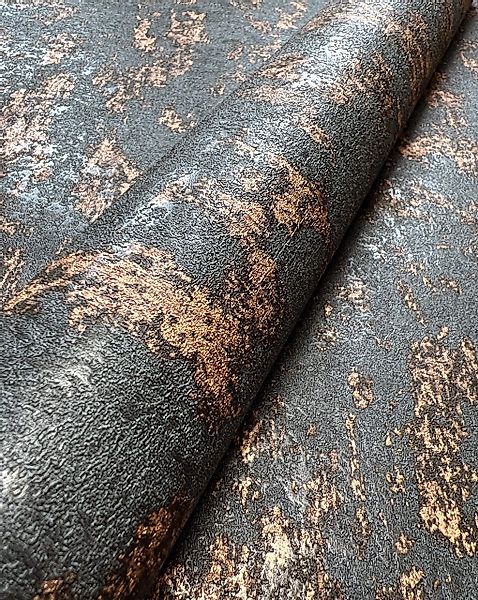 Newroom Vliestapete, Anthrazit Tapete Industrial Beton günstig online kaufen