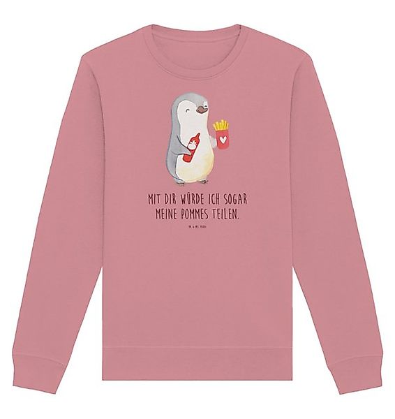 Mr. & Mrs. Panda Longpullover Größe S Pinguin Pommes - Canyon Pink - Gesche günstig online kaufen