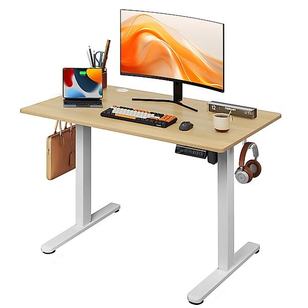 WLIVE Schreibtisch Elektrisch schreibtisch höhenverstellbar 100×60 günstig online kaufen