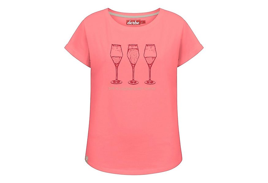 Derbe T-Shirt Die Klügere aus Bio-Baumwolle günstig online kaufen