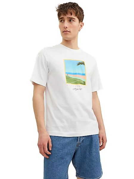 Jack & Jones Herren Rundhals T-Shirt JORTULUM LANDSCAPE- Regular Fit günstig online kaufen