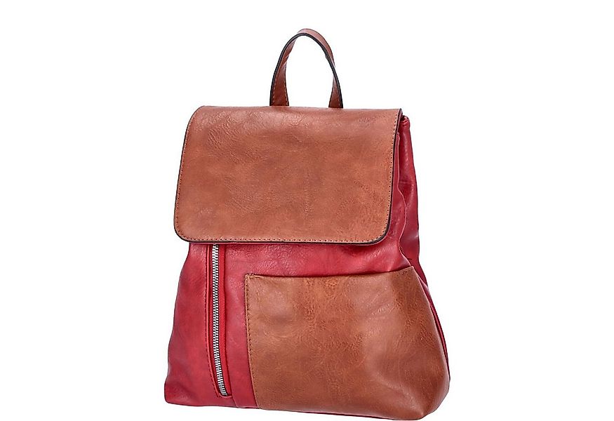 Antonio Freizeitrucksack Antonio Freizeit Rucksack rot (1-tlg) günstig online kaufen