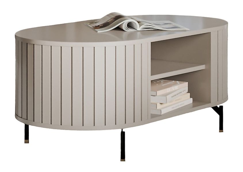 Compleo Couchtisch mit Ablagefach, Tee Tisch, günstig online kaufen