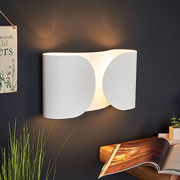 FLOS Foglio Wandleuchte, weiß günstig online kaufen