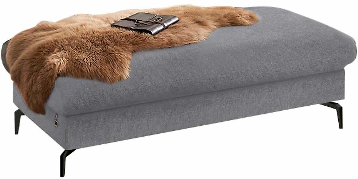 W.SCHILLIG Polsterhocker Füße in Schwarz pulverbeschrichtet günstig online kaufen