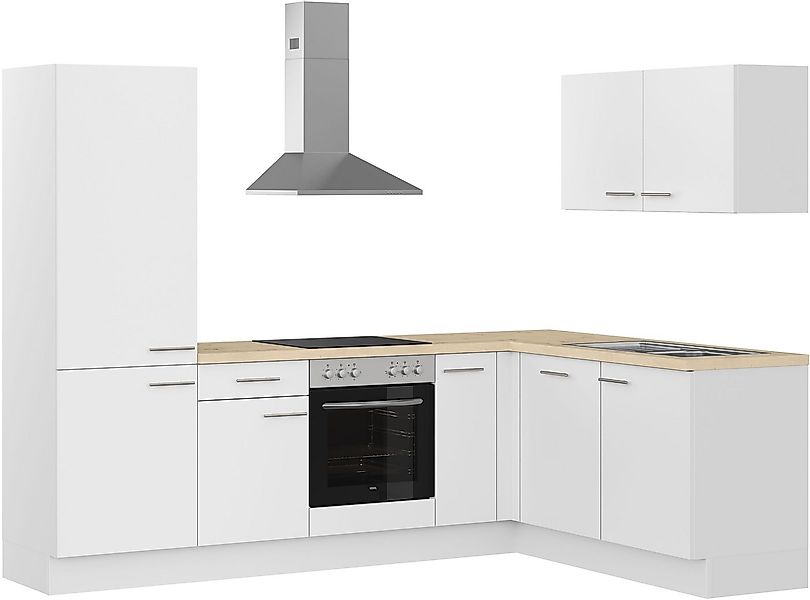 IMPULS KÜCHEN Winkelküche "Tirana", Ausrichtung wählbar, Schubkästen mit So günstig online kaufen