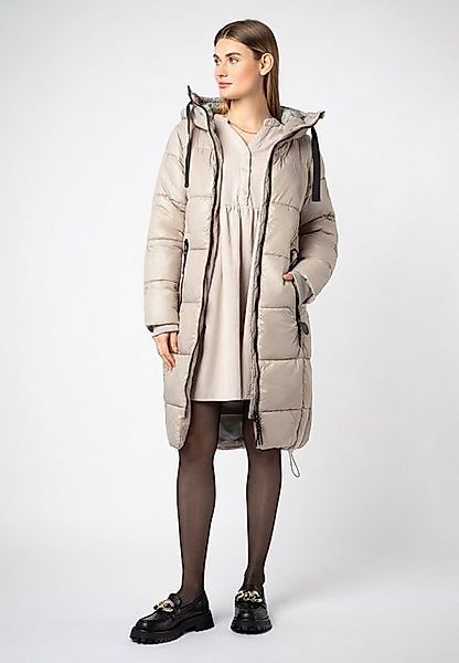 SUBLEVEL Wintermantel Langer Damen Steppmantel mit günstig online kaufen