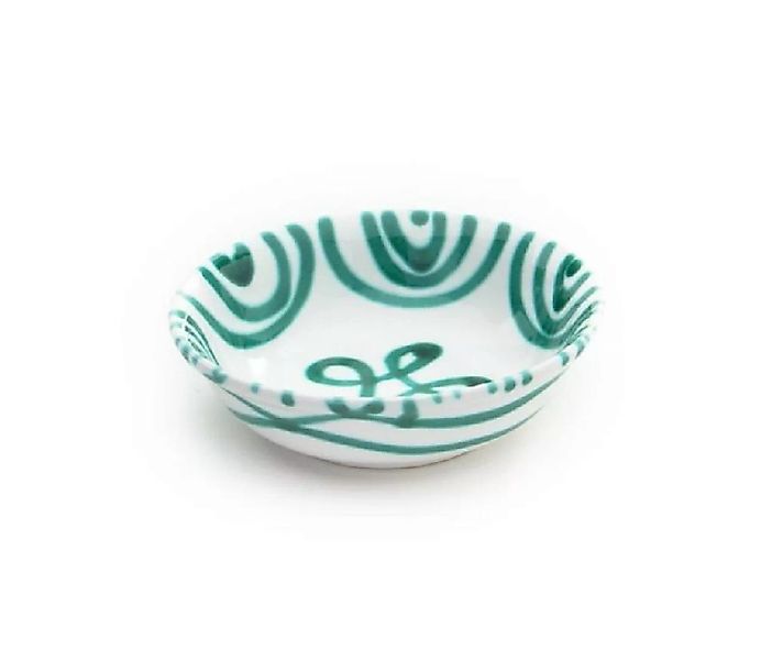 Gmundner Keramik Grüngeflammt Müslischale klein d: 14 cm / h: 4,5 cm / 0,27 günstig online kaufen