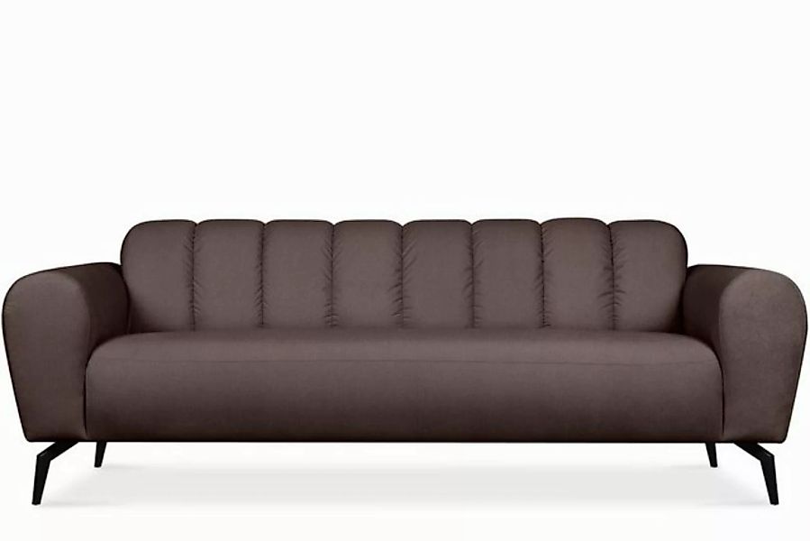 KONSIMO® 3-Sitzer RUBERO Einzelsofa, modernes Design,Gewebe mit wasserabwei günstig online kaufen