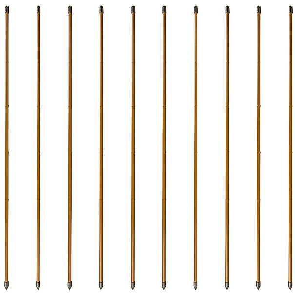 Windhager Rankhilfe, (Set, 10 St.), Stahlpflanzstäbe in Bambusoptik, H: 120 günstig online kaufen