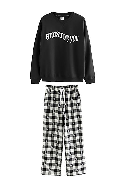 Next Pyjama Schlafanzug aus Flanell mit günstig online kaufen