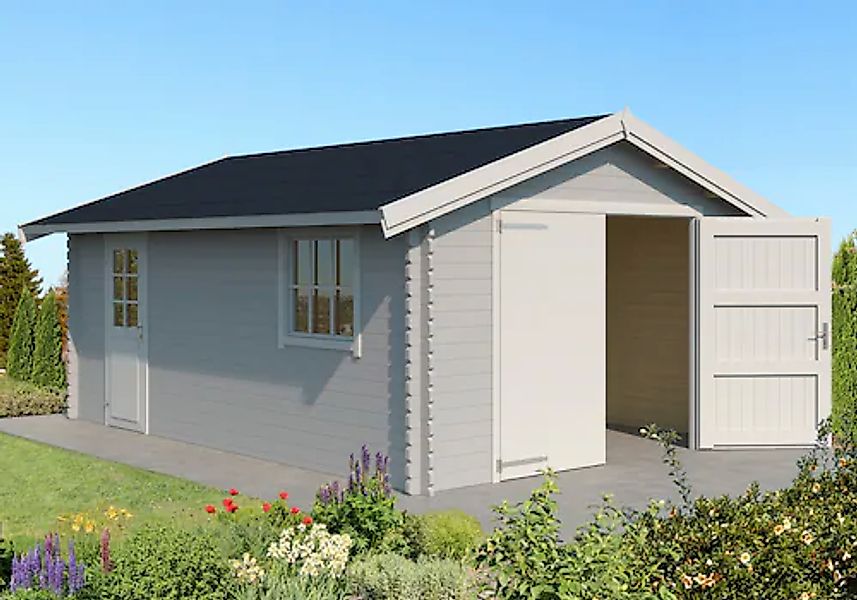 LASITA MAJA Garage »Yarik« BxT: 474x583 cm, 202 cm Einfahrthöhe günstig online kaufen