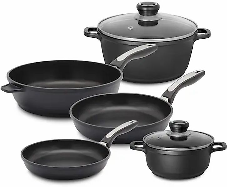 Krüger Topf-Set »Delta«, Aluminiumguss, (Set, 7 tlg.), für Induktions-Kochf günstig online kaufen