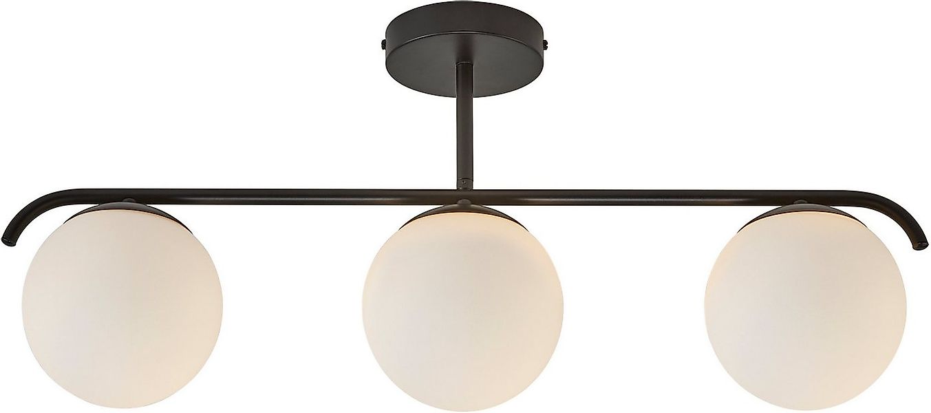 Nordlux Hängeleuchte GRANT, ohne Leuchtmittel, Mundgeblasenes Glas, Textil günstig online kaufen