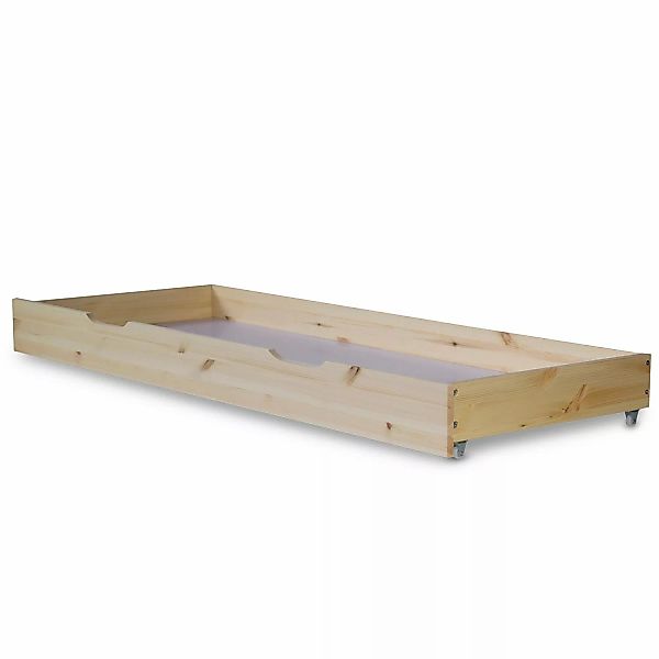Homestyle4u Bettkasten in Braun 173x16x63 cm 1910 günstig online kaufen