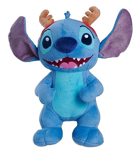 Plüschfigur Simba 6315870696 - Disney, Stitch mit Rentiergeweih, Plüsch, 25 günstig online kaufen