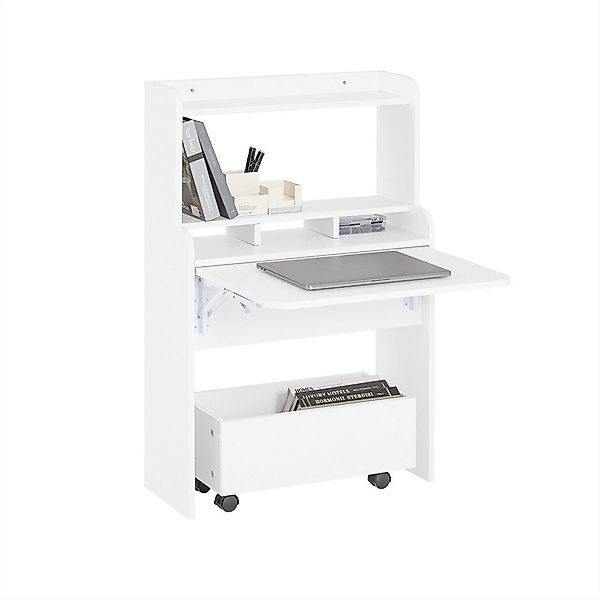 SoBuy Schreibtisch FWT105, mit Regalböden, Computertisch günstig online kaufen