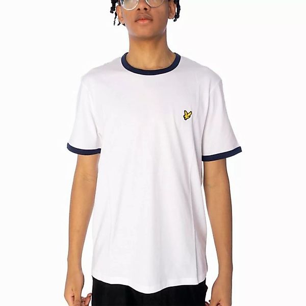 Lyle & Scott T-Shirt Herren, 100% Baumwolle, Mit Kontrastdetails günstig online kaufen