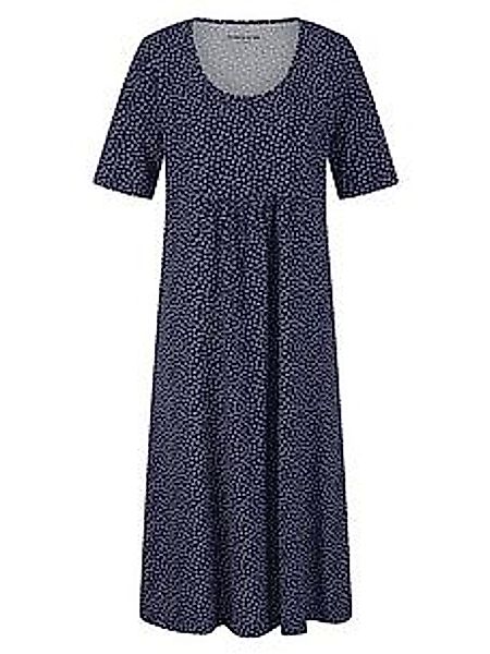 Kleid Selma Green Cotton blau günstig online kaufen