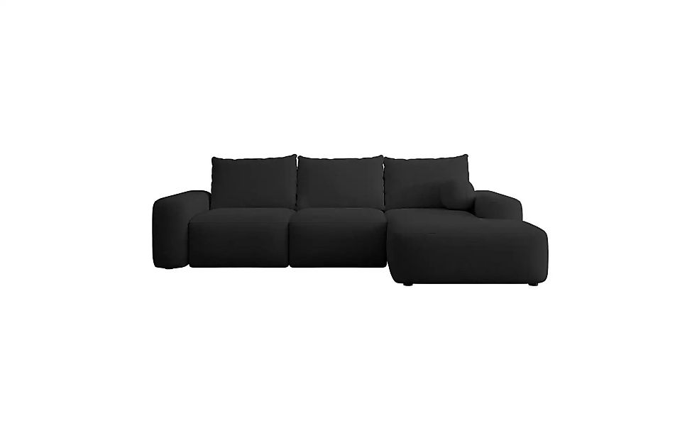 Selsey Ecksofa mit Schlaffunktion Carnos ¦ schwarz ¦ Maße (cm): B: 264 H: 8 günstig online kaufen