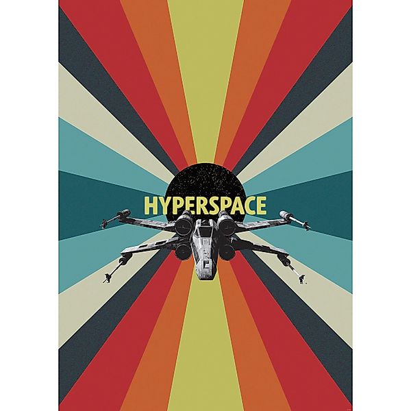 Komar Vliesfototapete Star Wars Hyperspace 200 cm x 280 cm günstig online kaufen