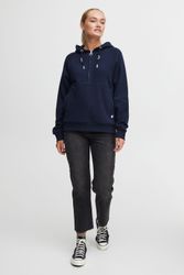 OXMO Kapuzensweatjacke OXANDREA Modischer Pullover günstig online kaufen