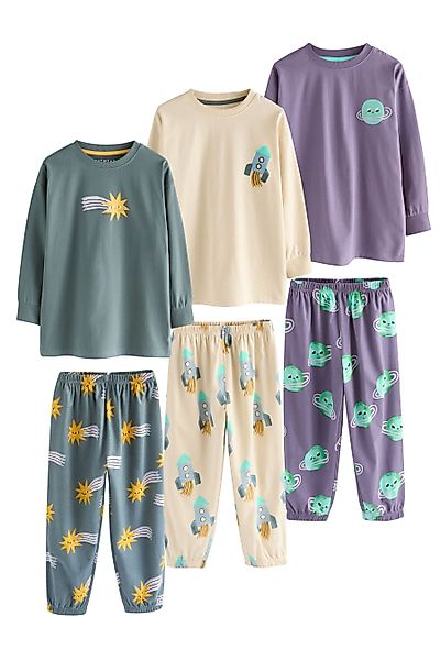 Next Pyjama Oversized Fit Schlafanzug aus günstig online kaufen