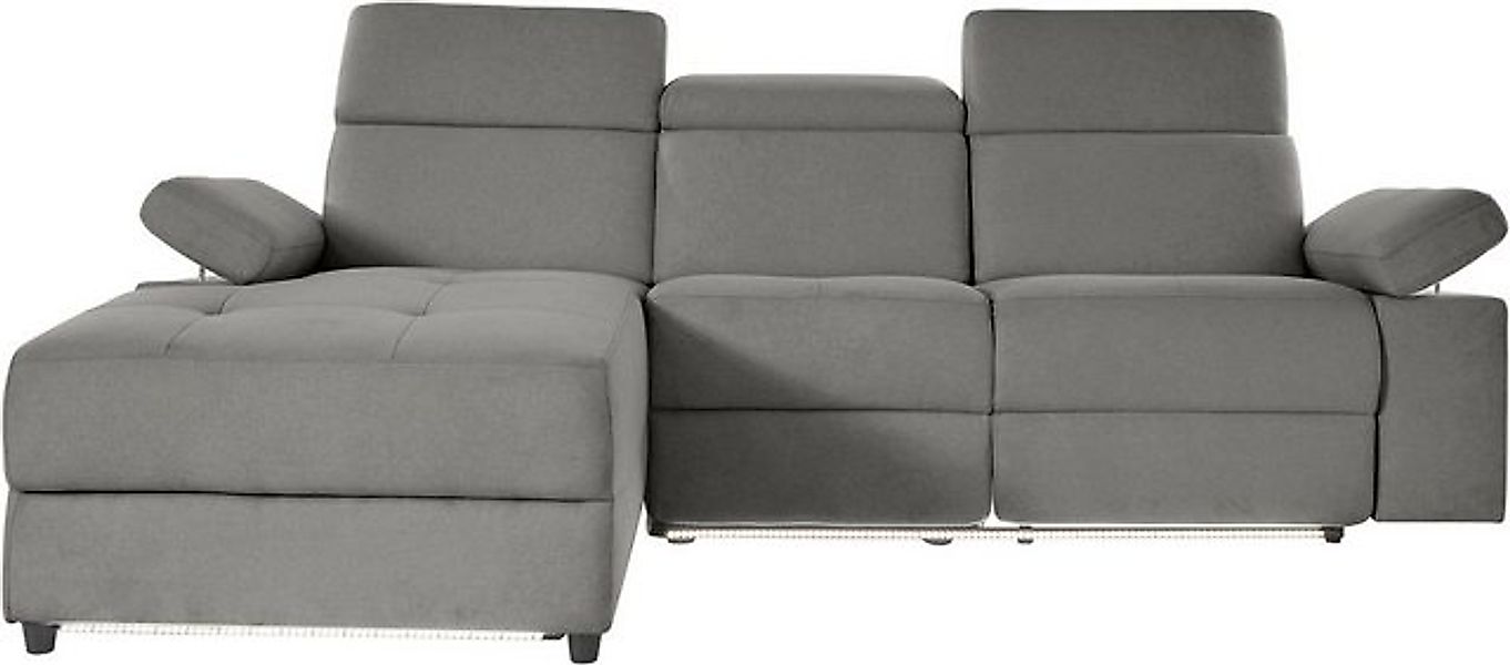 Places of Style Ecksofa Kilado, L-Form, mit Relaxfunktion, verstellbarer Ar günstig online kaufen